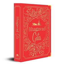 Deals, Discounts & Offers on Books & Media - Bhagavad Gita (Deluxe Silk Hardbound)
