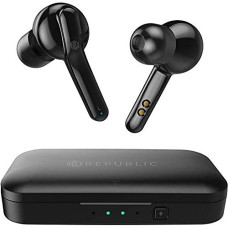 Deals, Discounts & Offers on Headphones - Nu Republic Jaxxbuds Truly Wireless Bluetooth in Ear Earphone with Mic (Black)
