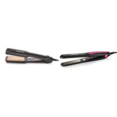 Deals, Discounts & Offers on Irons - Nova NHS 860 Temperature Control Professional Hair Straightener (Black) & Nova NHS - 840 Professional Series Straightener