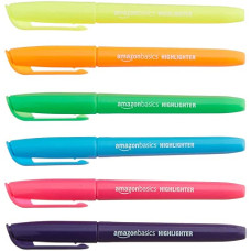Deals, Discounts & Offers on Stationery - Amazon Basics Highlighter or Marker - Chisel Tip, Pack of 24 (Multicolor)