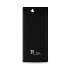 Deals, Discounts & Offers on Power Banks - SYSKA Power Bank 10000mah | 6 Months Warranty | Powerbank, Battery Bank, Quick Charging 18W P1029J Power Bank with High-Energy Density Polymer Cell with Triple Output Port (Dynamic Black)