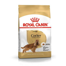 Deals, Discounts & Offers on Food and Health - Royal Canin Cocker Pellet Adult Dog Food, Meat Flavor, 3 Kg
