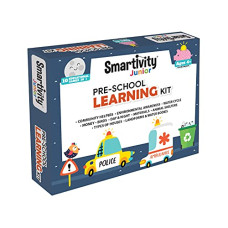 Deals, Discounts & Offers on Toys & Games - Smartivity Junior 10-in-1 Educational Games Pre-School STEAM Learning Educational Toy Art & Craft Play Activity Kit Gift Box 4 - 6 yrs