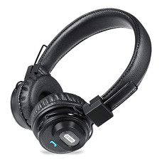 Deals, Discounts & Offers on Headphones - Zoook Jazz Duo 6 in 1 Wireless Bluetooth Headphone with Mic (Black) (ZK-ZB-Jazzduo)