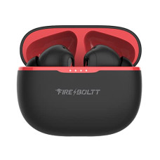 Deals, Discounts & Offers on Headphones - Fireboltt Fire Pods Ninja Pro 402 TWS Earbuds with Enhanced ENC, Bluetooth V5.1, 25 Hours of Playtime, Voice Assistant, and Fire Charge Type-C Charging (Black)