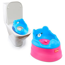 Deals, Discounts & Offers on Baby Care - LuvLap Adaptable 2 in 1 Potty Training Seat for 1 + Year child, potty trainer with Detachable Potty Bowl, Suitable