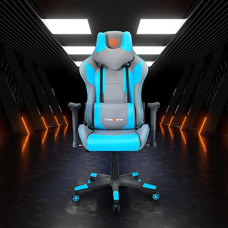 Deals, Discounts & Offers on Furniture - Nilkamal Fyrebird Ergonomic Gaming Chair with Lumbar Pillow, 3D Adjustable Armrest, Adjustable Neck, Gas Lift Mechanism, & 100mm Tilt (Athena)