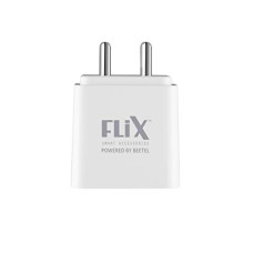 Deals, Discounts & Offers on Mobile Accessories - Flix (Beetel) Rise 2.4 12W Dual USB Made in India, Bis Certified, Fast Charging Power Adaptor Smart Charger with 1 Meter Cable Micro USB Cable