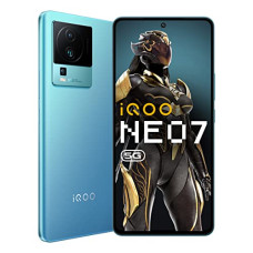 Deals, Discounts & Offers on Electronics - iQOO Neo 7 5G (Frost Blue, 8GB RAM, 128GB Storage) | Dimensity 8200, only 4nm Processor in The Segment | 50% Charge in 10 mins | Motion Control & 90 FPS Gaming