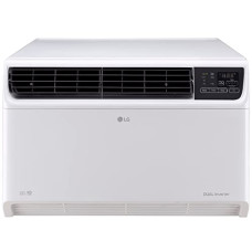 Deals, Discounts & Offers on Air Conditioners - LG 1.5 Ton 5 Star DUAL Inverter Window AC (Copper, Convertible 4-in-1 cooling, RW-Q18WUZA, 2023 Model, HD Filter with Anti-Virus Protection, White)