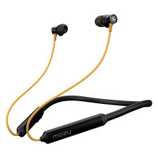 Deals, Discounts & Offers on Headphones - MOZU Flexiband 251 Wireless Bluetooth in Ear Neckband Earphone with Mic (Honey Yellow)
