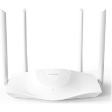 Deals, Discounts & Offers on Computers & Peripherals - TENDA RX3 AX1800 Mbps Dual Band Gigabit Wi-Fi 6 Smart Wireless Router, OFDMA+MU-MIMO Tech, 1.8GHz Quad-Core CPU, 3 Gigabit LAN Ports, 1 Gigabit WAN Port, VPN/WPA3/IPV6 1800 Mbps Wireless Router(White, Dual Band)