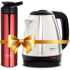 Deals, Discounts & Offers on Personal Care Appliances - Pigeon 14913 Electric Kettle with Bottle(1.5 L, Silver)