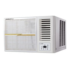 Deals, Discounts & Offers on Air Conditioners - Lloyd 1.5 Ton 4 Star Fixed Speed Window AC (Copper, 2023 Model, White with Golden Deco Strip, GLW18C4YWGEW)