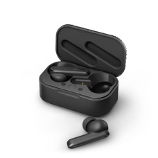 Deals, Discounts & Offers on Headphones - Philips Audio Tws Tat4506 Bluetooth Truly Wireless In Ear Earbuds With Mic With Active Noise Cancellation, 24 Hrs Playtime (6+18), Ipx4, Touch Controls, C-Type Charging (Black)