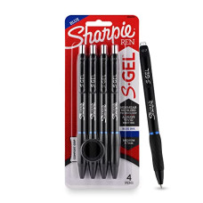 Deals, Discounts & Offers on Stationery - SHARPIE Blue Colour S-Gel Pen Set for Students| Water Proof ink