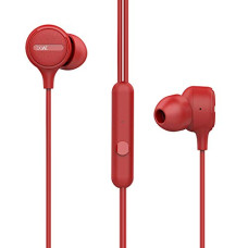 Deals, Discounts & Offers on Headphones - boAt Bassheads 103 Wired in Ear Earphone with Mic (Red)