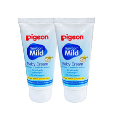 Deals, Discounts & Offers on Baby Care - Pigeon Baby Cream, Enriched with Shea and Cocoa Butter, Paraben Free, 50 g, Pack of 2