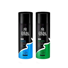 Deals and Offers on Beauty Care - ST.JOHN COBRA Cool and Sports Limited Edition Long Lasting Protection Deodorant Spray Deals, Discounts & Offers on Beauty Care - ST.JOHN COBRA Cool and Sports Limited Edition Long Lasting Protection Deodorant Spray