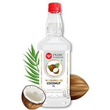 Deals and Offers on Lubricants & Oils - IndicWisdom Wood Pressed Coconut Oil 500ml (Cold Pressed - Extracted on Wooden Churner) Edible oil | Kolhu/Kacchi Ghani/Chekku Deals, Discounts & Offers on Lubricants & Oils - IndicWisdom Wood Pressed Coconut Oil 500ml (Cold Pressed - Extracted on Wooden Churner) Edible oil | Kolhu/Kacchi Ghani/Chekku
