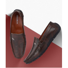 Deals, Discounts & Offers on Men - [Sizes 8, 9] KILLERSynthetic Leather |Lightweight|Comfort|Summer|Trendy|Walking|Outdoor|Daily Use Loafers For Men(Brown)