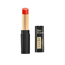 Deals, Discounts & Offers on Beauty Care - Blue Heaven Powder Matte Lipstick Fiery Orange