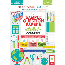 Deals, Discounts & Offers on Books & Media - Oswaal ISC Sample Question Papers Class 12, Semester 2 Commerce Book (For 2022 Exam)