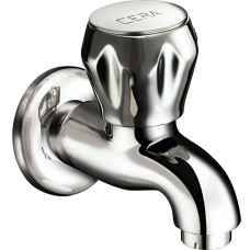 Deals, Discounts & Offers on Home Improvement - Cera Ocean Quarter Turn Fittings Bib Cock (Chrome Finish)