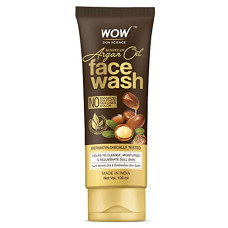 Deals and Offers on Beauty Care - WOW Skin Science Moroccan Argan Oil Face Wash - Cleansing & Moisturizing - No Parabens, Sulphate, Silicones & Color - 100mL Deals, Discounts & Offers on Beauty Care - WOW Skin Science Moroccan Argan Oil Face Wash - Cleansing & Moisturizing - No Parabens, Sulphate, Silicones & Color - 100mL