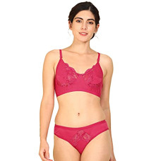 Deals, Discounts & Offers on Women - Fashion Comfortz PIBU-Women's Cotton Bra Panty Set