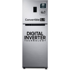 Deals, Discounts & Offers on Home Appliances - [For HDFC Credit Card] SAMSUNG 301 L Frost Free Double Door 3 Star Convertible Refrigerator(Refined Inox, RT34C4523S9/HL)