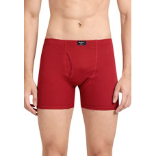 Deals, Discounts & Offers on Men - Pepe Jeans Innerwear Men's Cotton Trunks (Pack of 2) (CLT01-02_Parry RED_Parry Red_70-75_Parry RED_75 CM)