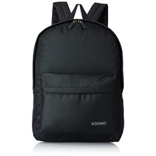 Deals, Discounts & Offers on Laptop Accessories - Amazon Brand - Solimo Laptop Backpack For 15.6-Inch Laptops (21 Litres, Black)