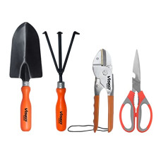 Deals, Discounts & Offers on Gardening Tools - VISKO Garden Tools Set, 657 Gardening Hand Tool Kit 4 Pieces