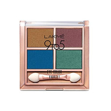 Deals, Discounts & Offers on Beauty Care - Lakme 9 to 5 Eye Color Quartet Eye Shadow, Royal Peacock, 7 g