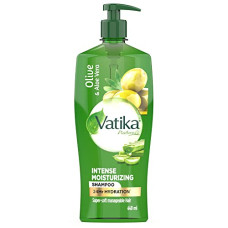 Deals, Discounts & Offers on Beauty Care - Dabur Vatika Aloe Vera & Olive Intense Moisturising Shampoo - 640ml | Upto 24 hour hydration | No Parabens & Silicones | With Goodness of Vitamin E | Nourishes and Strengthens Hair, and Prevents Dryness