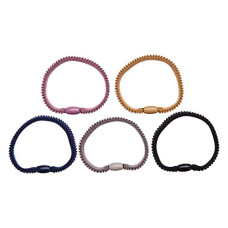 Deals, Discounts & Offers on Beauty Care - Amazon Brand - Solimo Women's Rubber Bands, Multicolour, Pack of 5