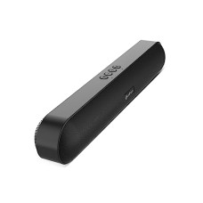 Deals, Discounts & Offers on Electronics - PTron Fusion Evo v3 12W Bluetooth Speaker 5.0 Mini Soundbar, 10Hrs Playback Time, Stereo Soundbar For Phone/TV/Laptop/Tablets/Projectors, Multi Modes Aux/TF Card/USB Drive & 1200mAh Battery (Black)