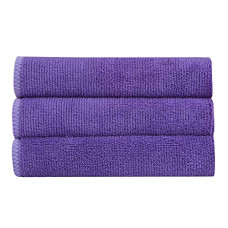 Deals, Discounts & Offers on Home Improvement - Bathla Spic & Span Multi Purpose Micro Fiber Cleaning Cloth - 340 GSM: 60cmx40cm (Pack of 3 - Purple)