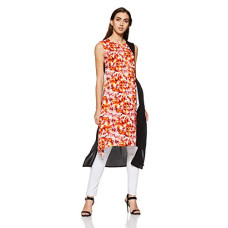 Deals and Offers on Women - Gerua Women's Rayon a-line Kurta Deals, Discounts & Offers on Women - Gerua Women's Rayon a-line Kurta