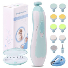 Deals, Discounts & Offers on Baby Care - TFW Baby Nail File Electric Nail Trimmer Manicure Set with Nail Clippers, Toes Fingernails Care Trim Polish Grooming Kit Safe