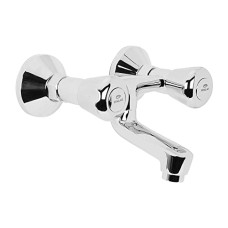 Deals, Discounts & Offers on Home Improvement - Benelave By Hindware BLSCP72504 Brass Single Lever Wall Mixer With L-Bend AGATE