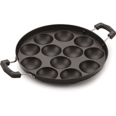 Deals, Discounts & Offers on Cookware - Tosaa 12 Cavity Appam Patra Side Handle Without lid