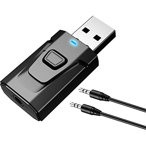 måle Andrew Halliday ly Skypearll Car Bluetooth Adapter, USB Bluetooth Receiver Transmitter with  3.5mm Aux Jack Adapter Electronics - Deals, Offers, Discounts, Coupons  Online - SmartPriceDeal.com