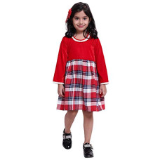 Deals, Discounts & Offers on Baby Care - BownBee Velvet Twill Full Sleeve Dress