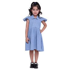Deals, Discounts & Offers on Baby Care - BownBee Ruffle Sleeve Denim Dress
