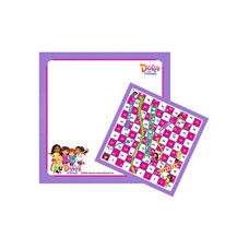 Deals, Discounts & Offers on Toys & Games - Dora & Friends 2 in 1 My Fun Board White Board with Snack and Ladder Game