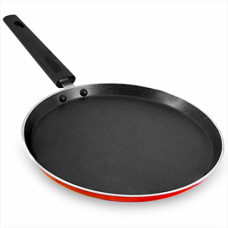Deals, Discounts & Offers on Cookware - Butterfly Rapid Omni Tawa 250mm Induction Base (Aluminium, Red)
