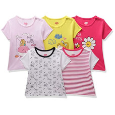 Deals, Discounts & Offers on Baby Care - Amazon Brand - Jam & Honey Baby-Girls T-Shirt