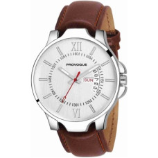Deals, Discounts & Offers on Watches & Handbag - PROVOGUESports Formal Casual Series Analog Watch - For Men SK-PG-4078-WYT-BRWN Basic Analog Watch